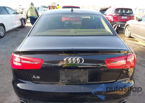 2013 Audi A6 2.0T Premium из США, поврежденный, VIN WAUDFAFC4DN059761